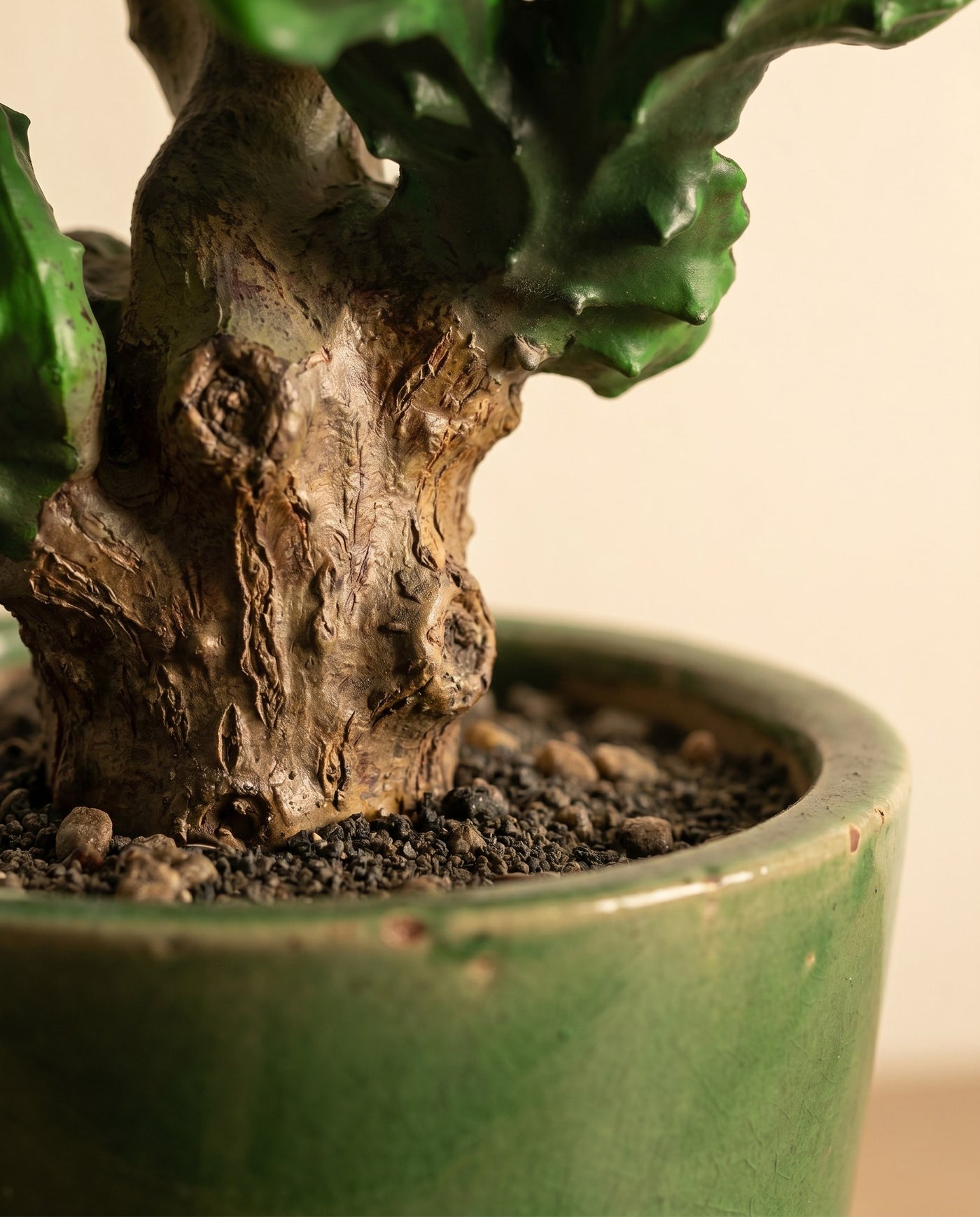 Maison Moya - Coral Cactus Sculptural Faux Plant - 04 closeup-base