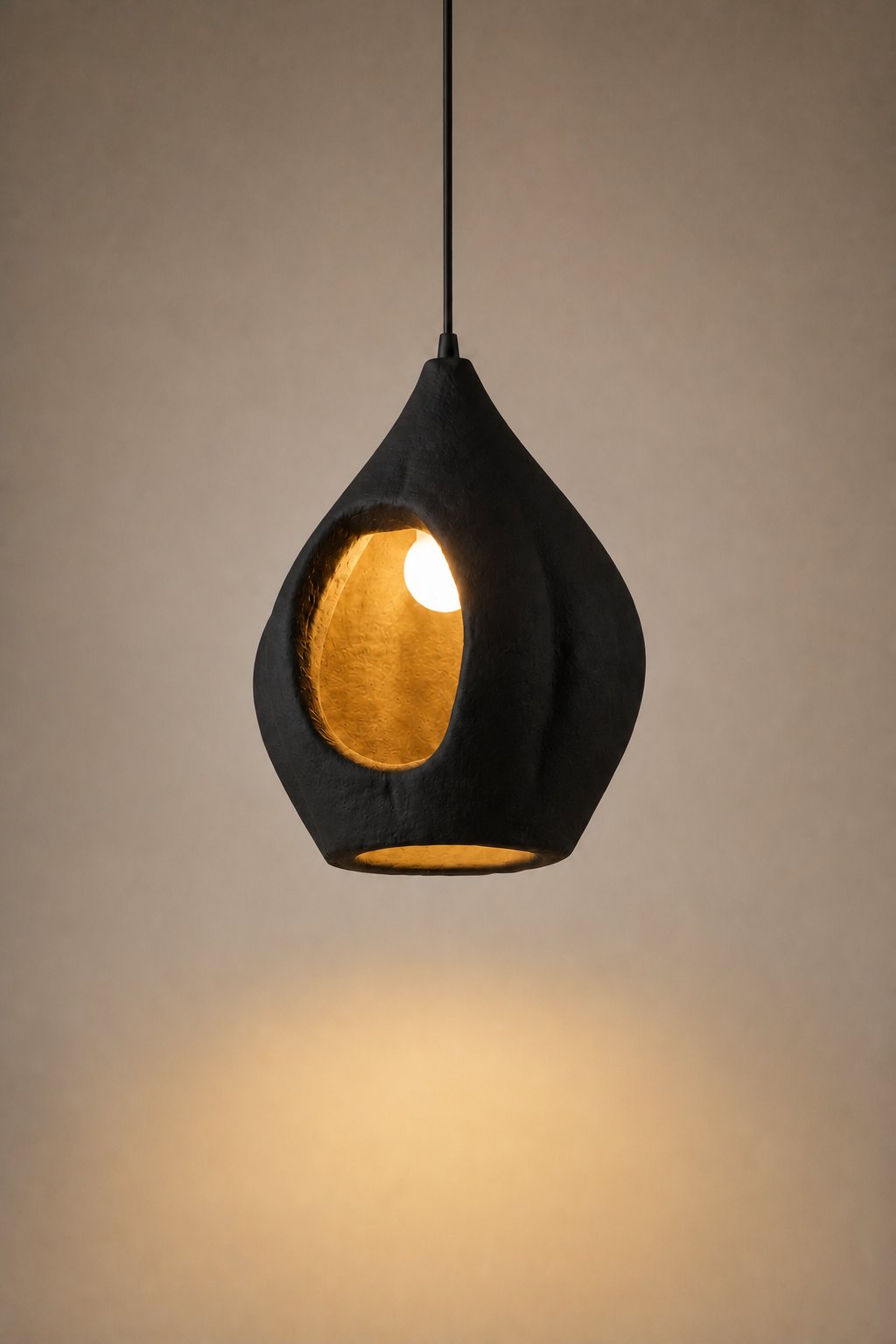 Maison Moya - torch-linear-chandelier - Anthracite