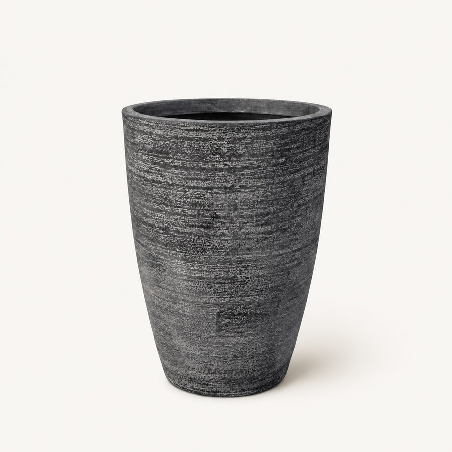 Strié Textured Cylinder Planter