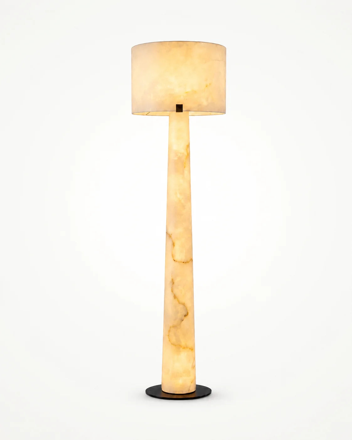Albâtre Alabaster Column Floor Lamp – Maison Moya