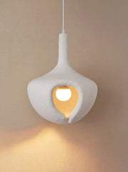 Vase Ceramic Bell Pendant Lamp detail view - Maison Moya distinctive pendant lamp