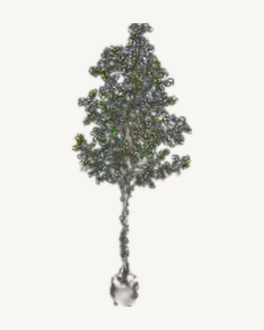 Como Artificial Olive Tree, full product studio view in the included nursery pot