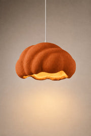 Maison Moya - nebula-smoked-glass-pendant - Brun Argile