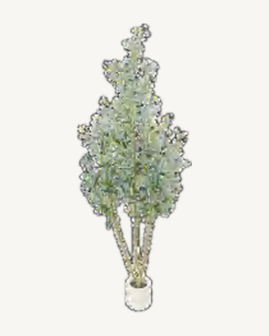 Tivoli Artificial Olive Tree, full product studio view in the included nursery pot
