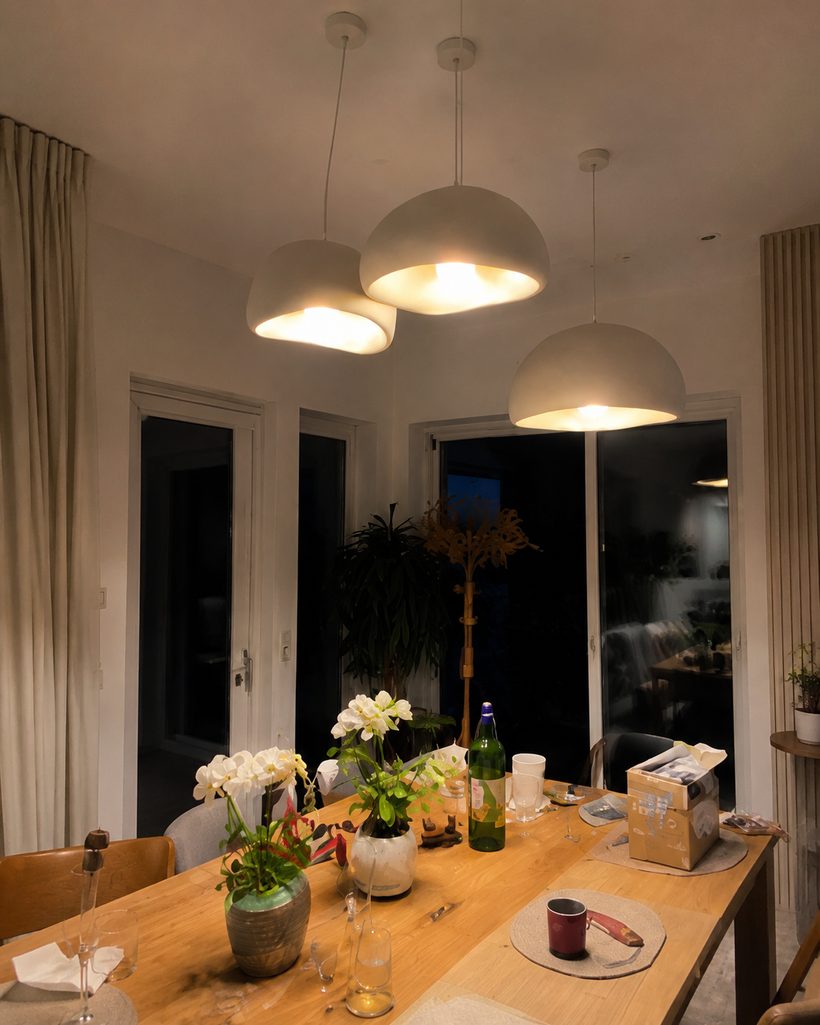 Galet Terrazzo Speckled Pebble Pendant Lamp customer photo