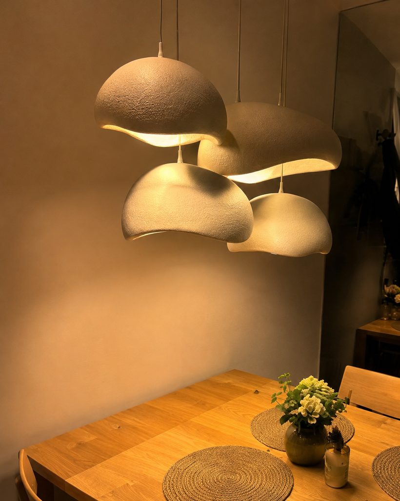 Galet Terrazzo Speckled Pebble Pendant Lamp customer photo