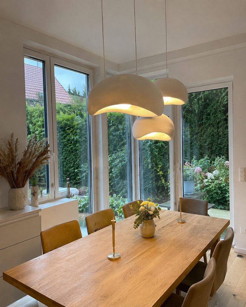 Galet Terrazzo Speckled Pebble Pendant Lamp customer photo