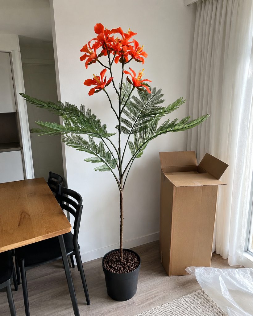 Singular Flat Statement Indoor Tree customer photo
