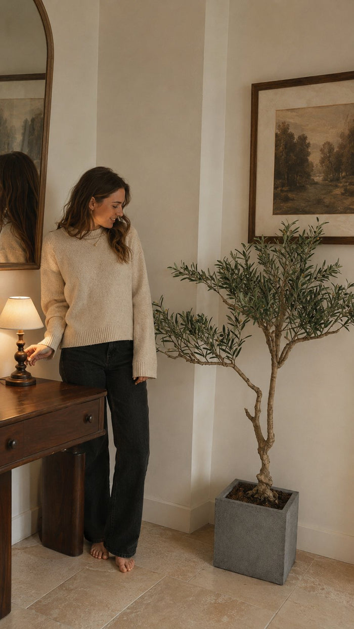 Dans de vrais intérieurs — Arbres artificiels